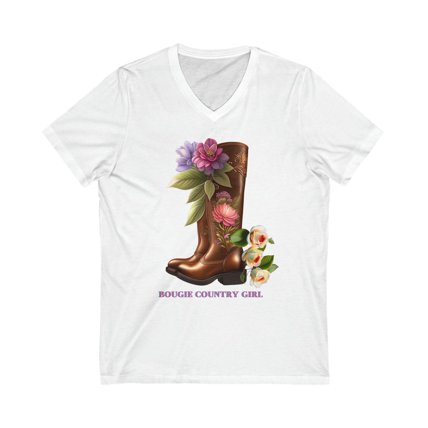 Bougie Country Girl (Boot) V-Neck