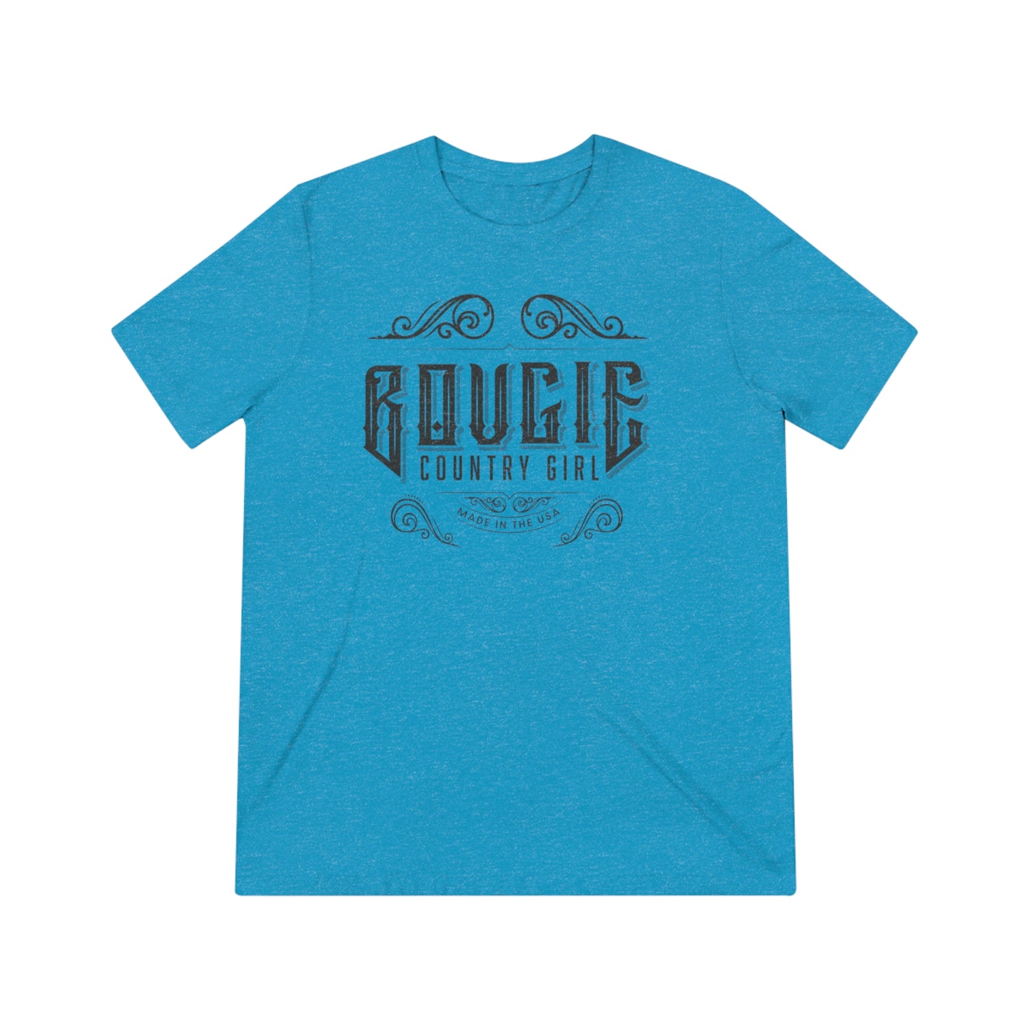 Bougie Country Girl (Logo) Triblend Tee