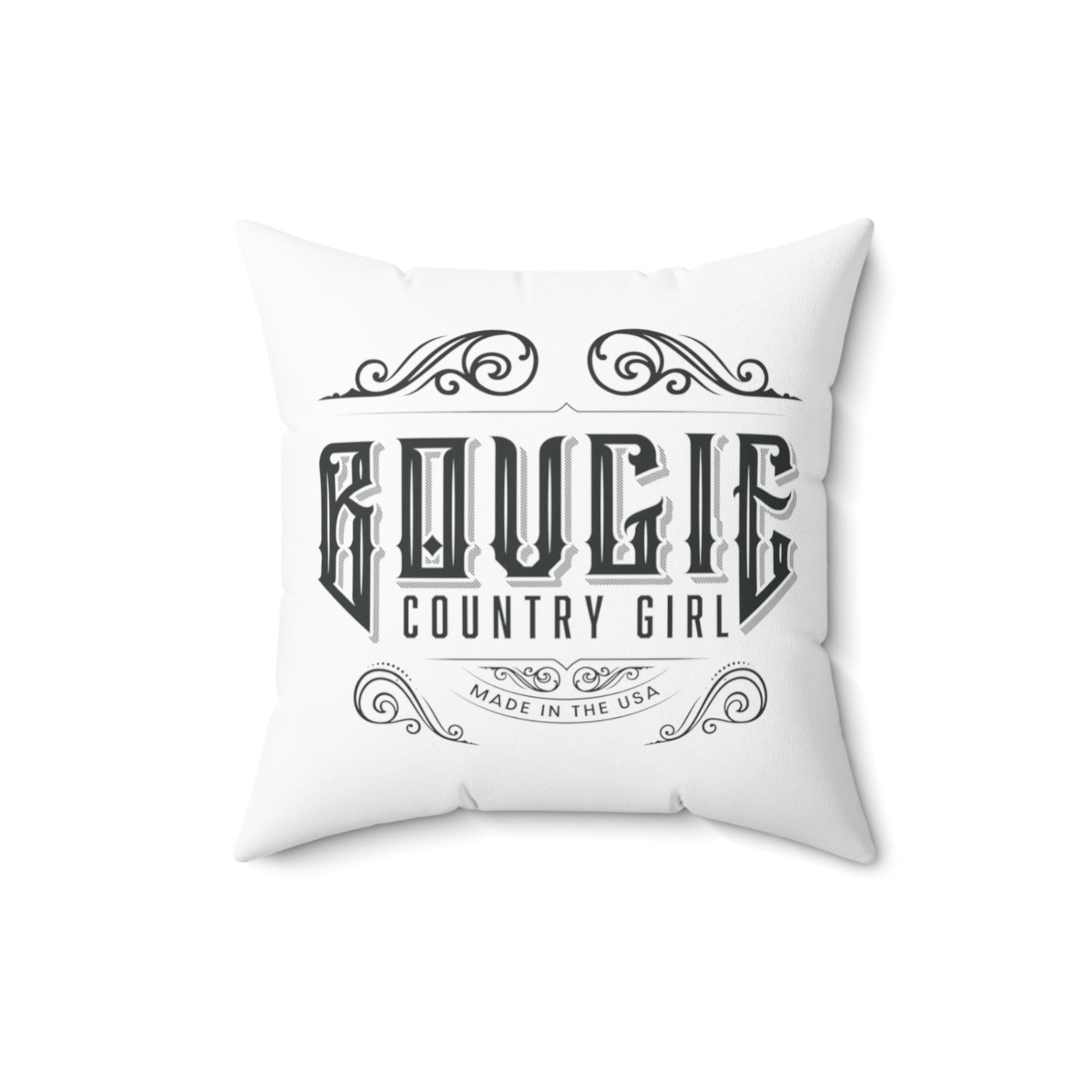 Bougie Mountain Girl Pillow