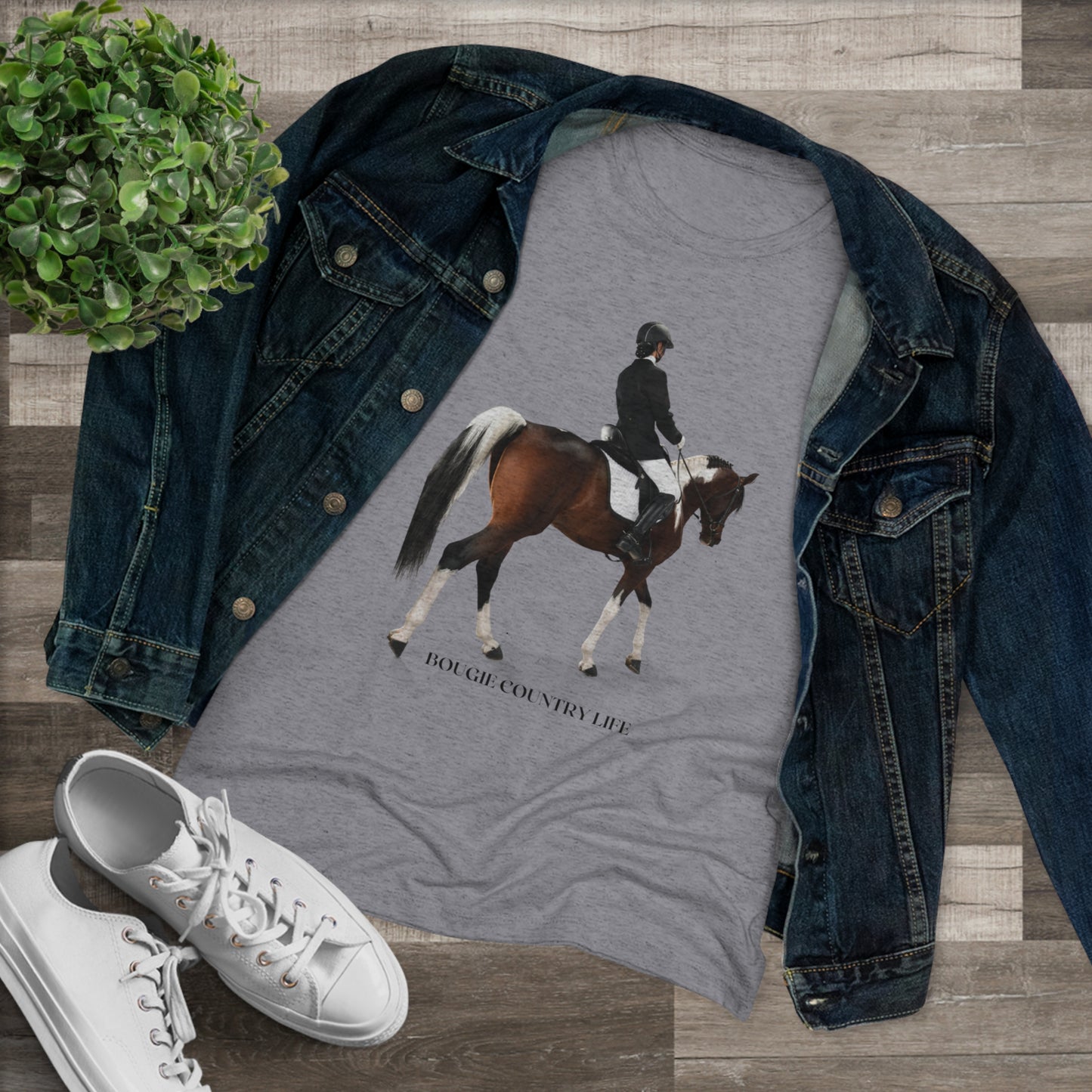 Bougie Country Life (Show Horse) Triblend Tee