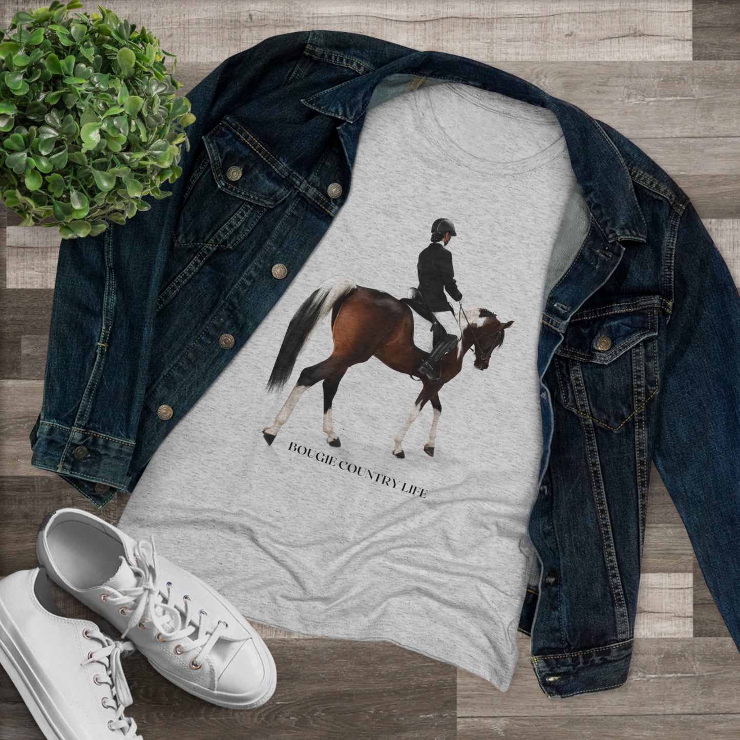 Bougie Country Life (Show Horse) Triblend Tee