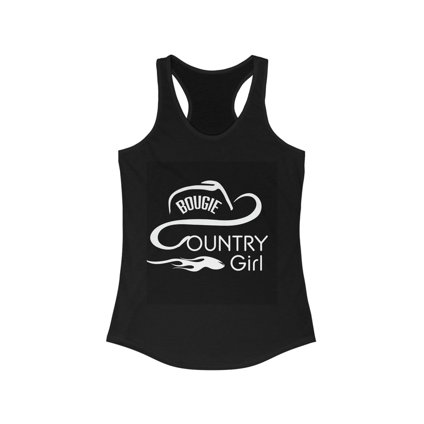 Bougie Country Girl (Flames) Tank Top