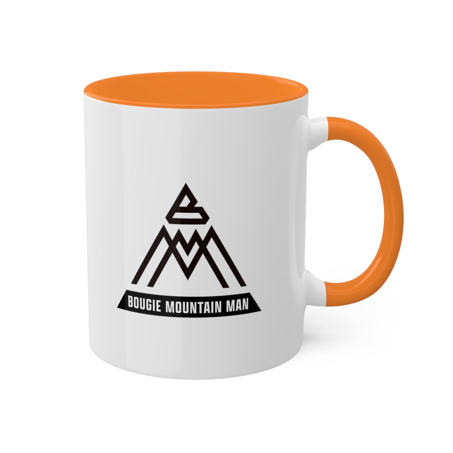 Bougie Mountain Man Mug (logo - no wood)