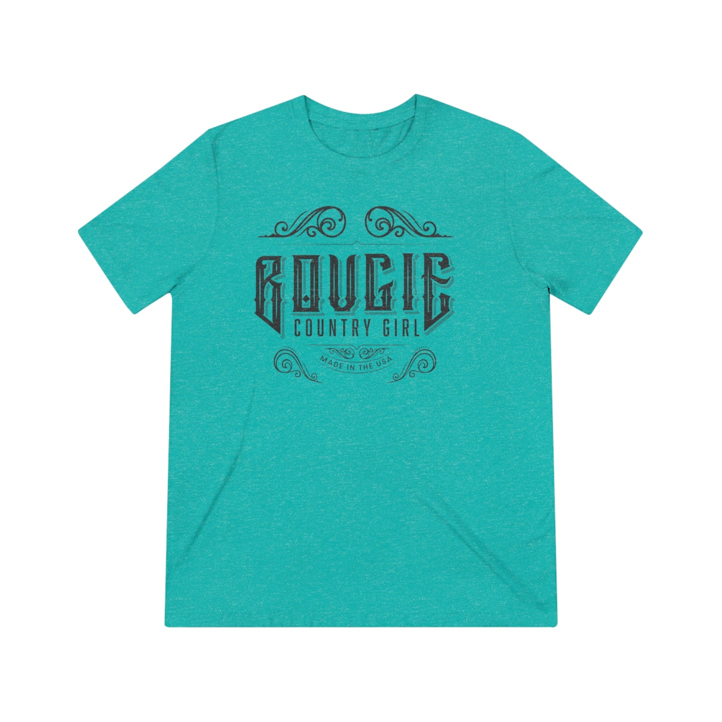 Bougie Country Girl (Logo) Triblend Tee