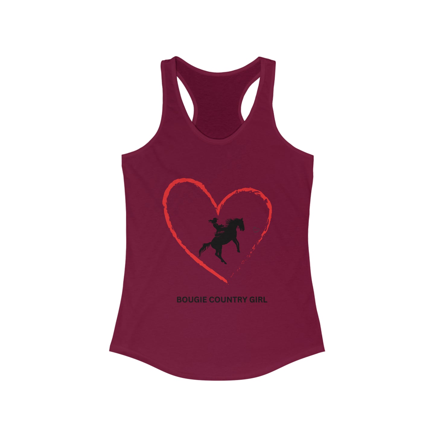 Bougie Country Girl (Heart) Tank Top