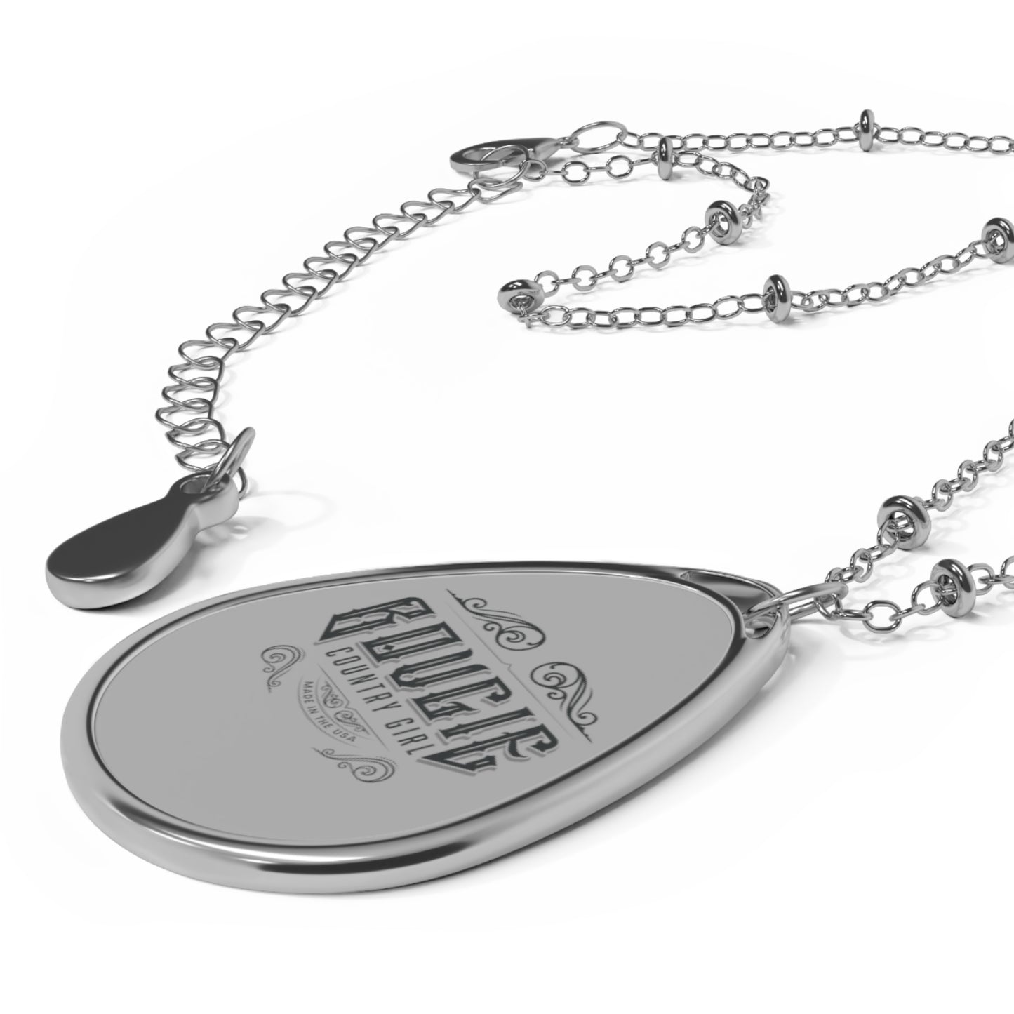 Bougie Country Girl Oval Necklace