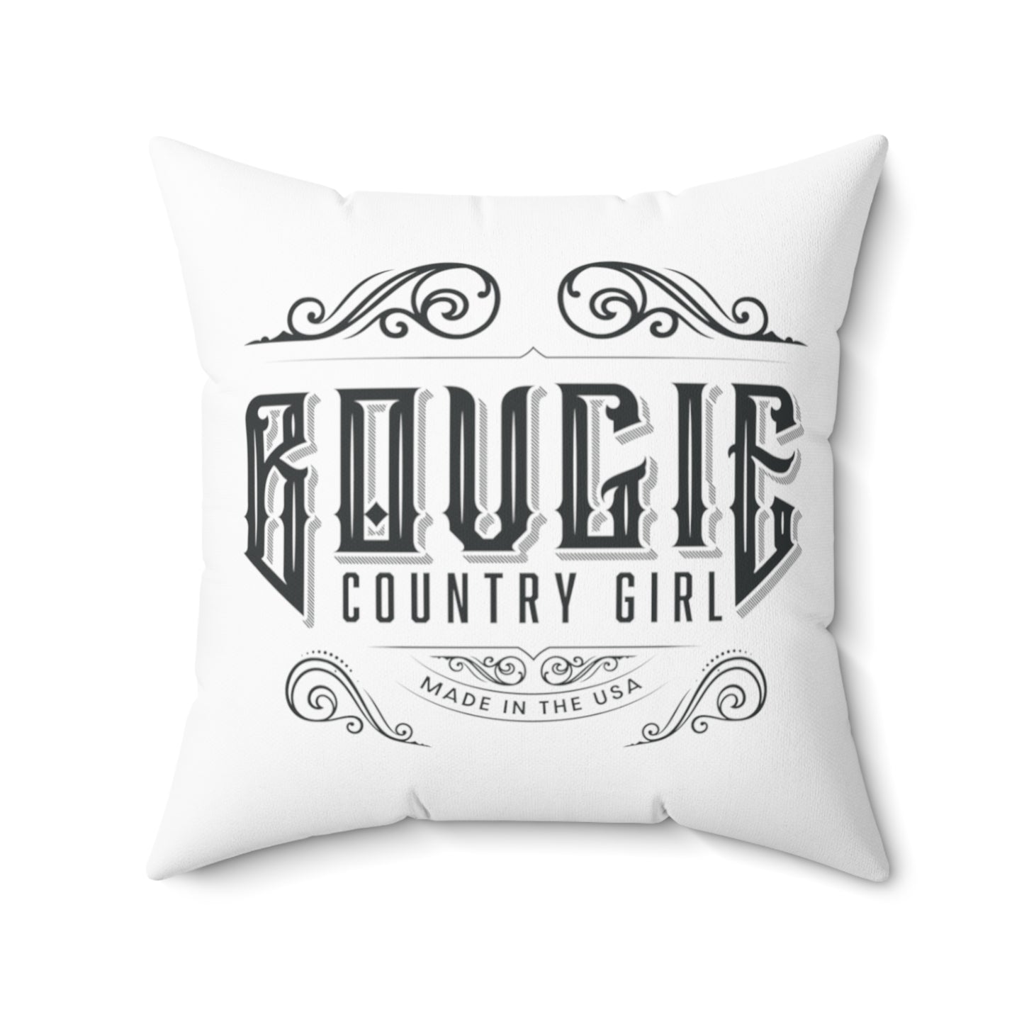 Bougie Mountain Girl Pillow