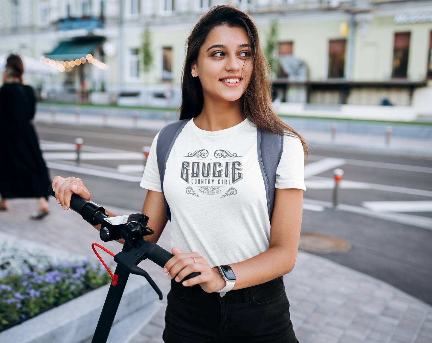 Bougie Country Girl (Logo) Triblend Tee