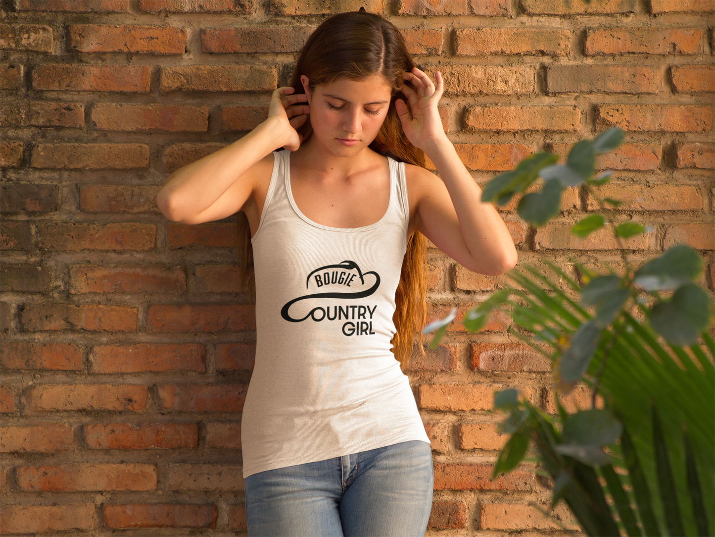 Bougie Country Girl (Hat) Tank Top