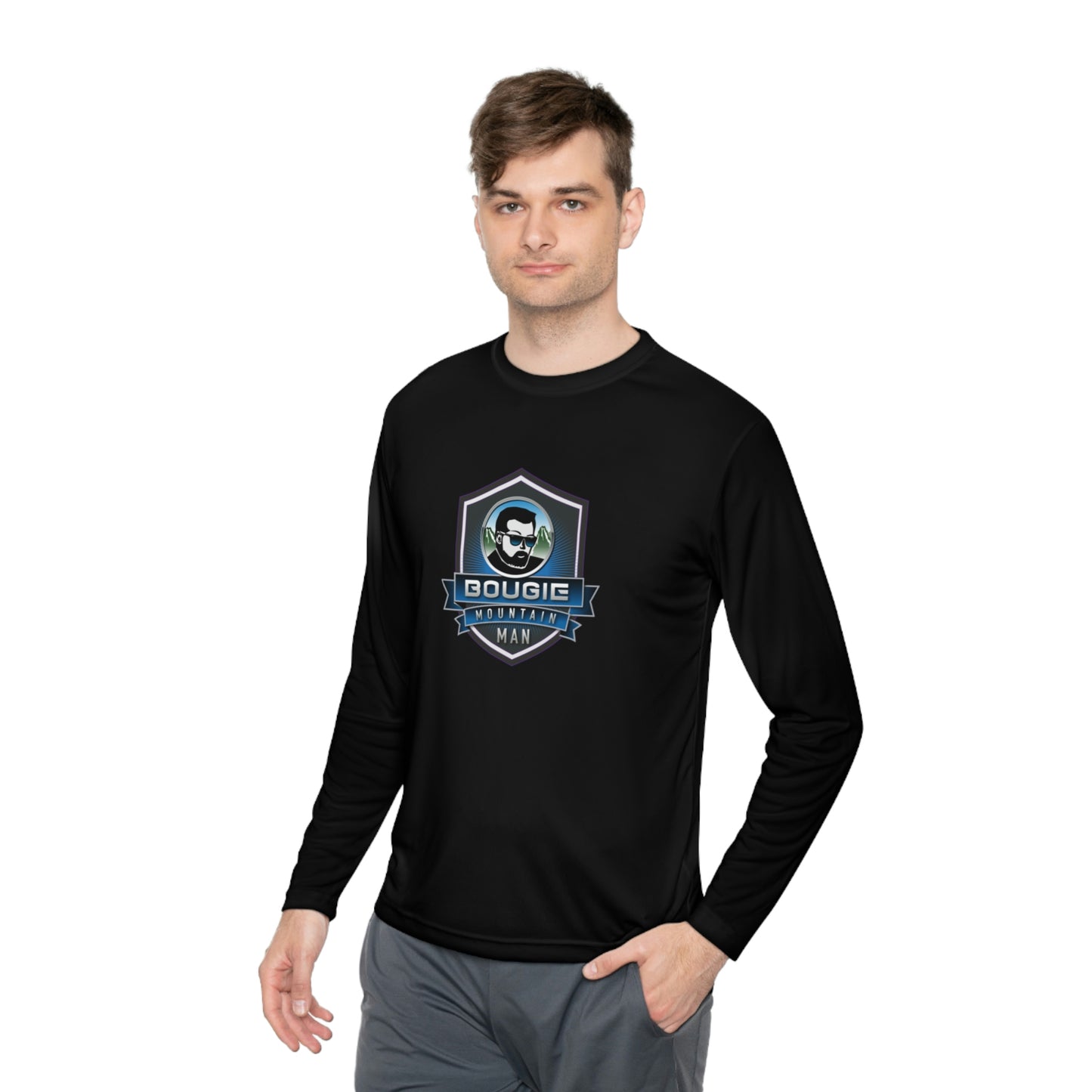 Bougie Mountain Man Long Sleeve Tee