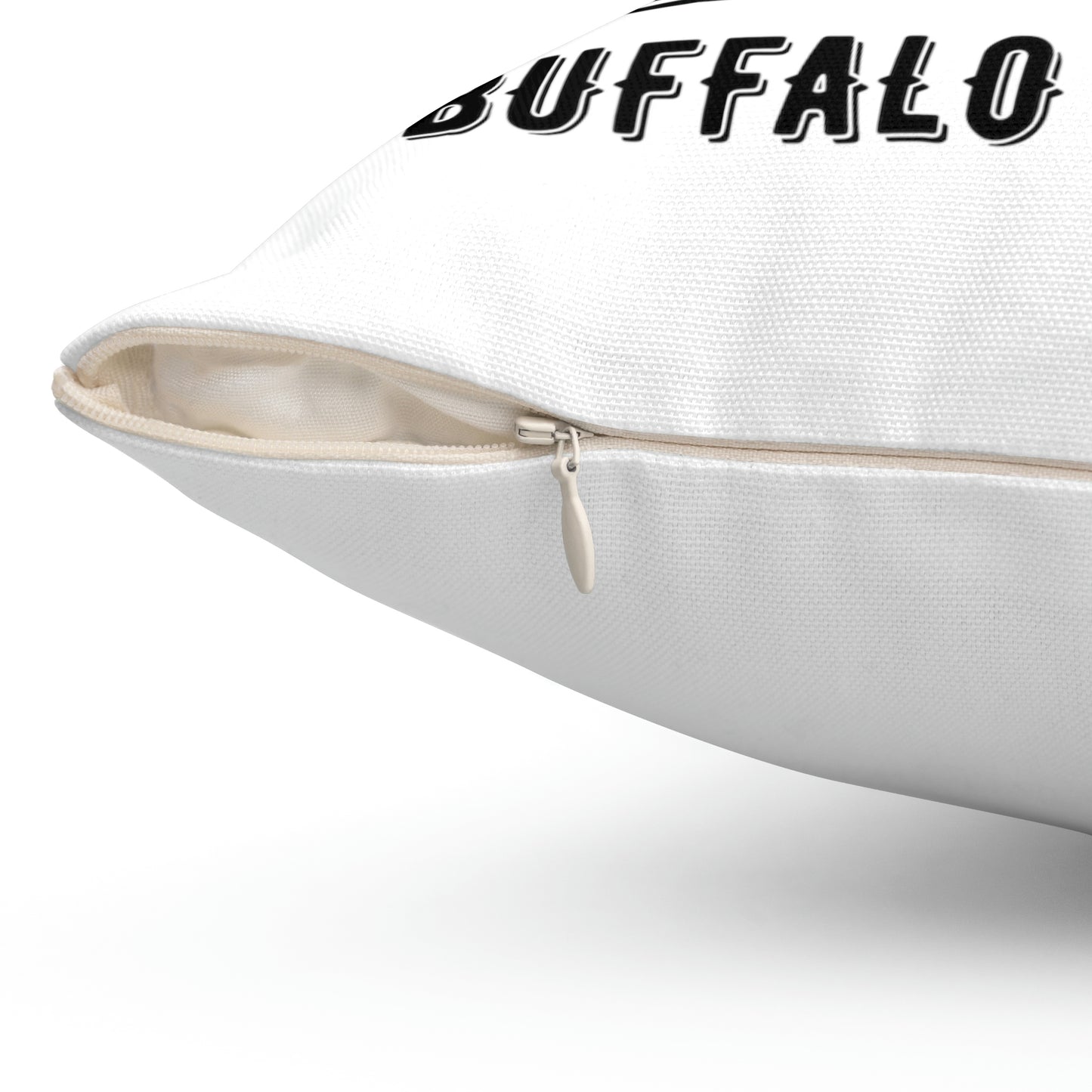 Buffalo Coming!! Pillow