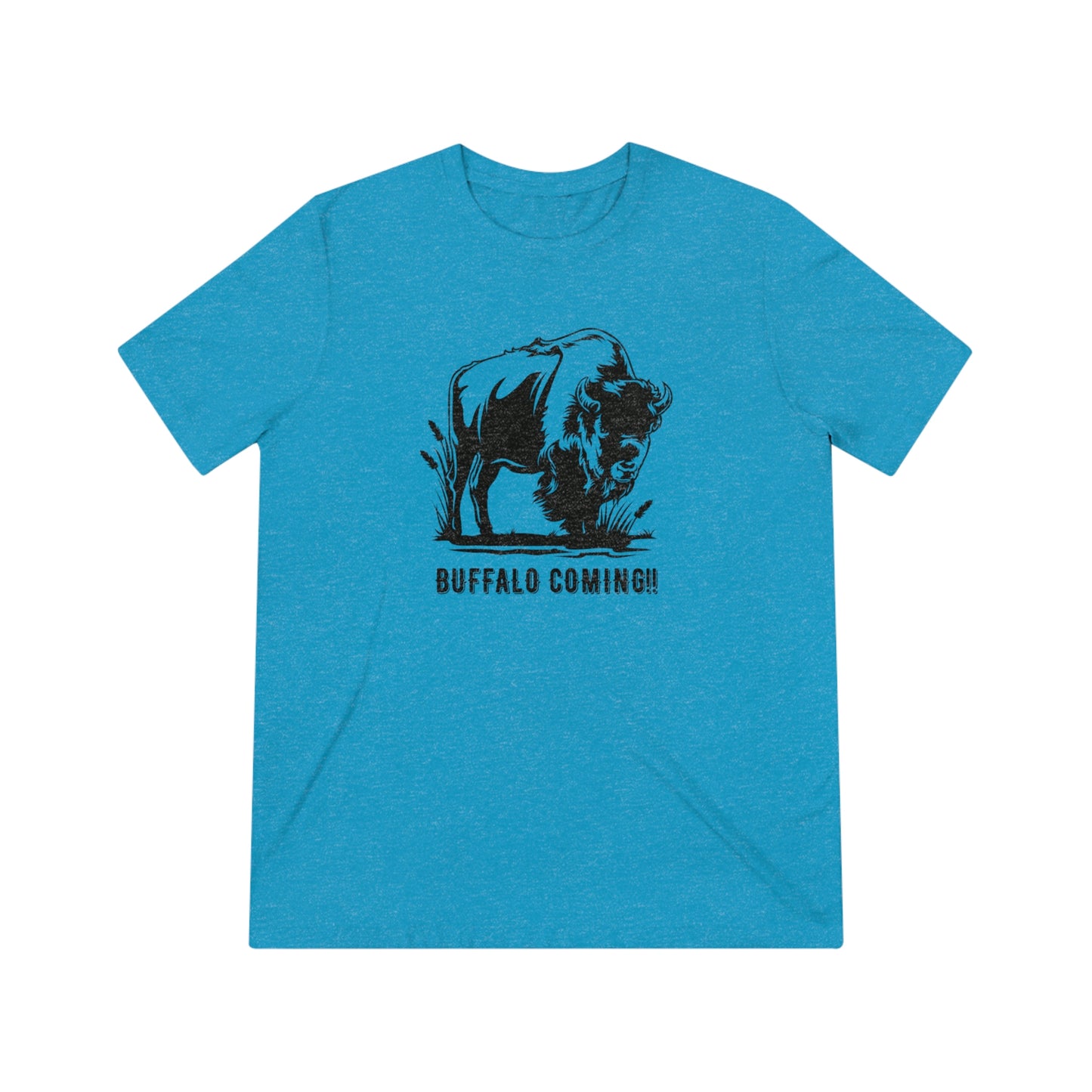 Buffalo Coming!! Triblend Tee