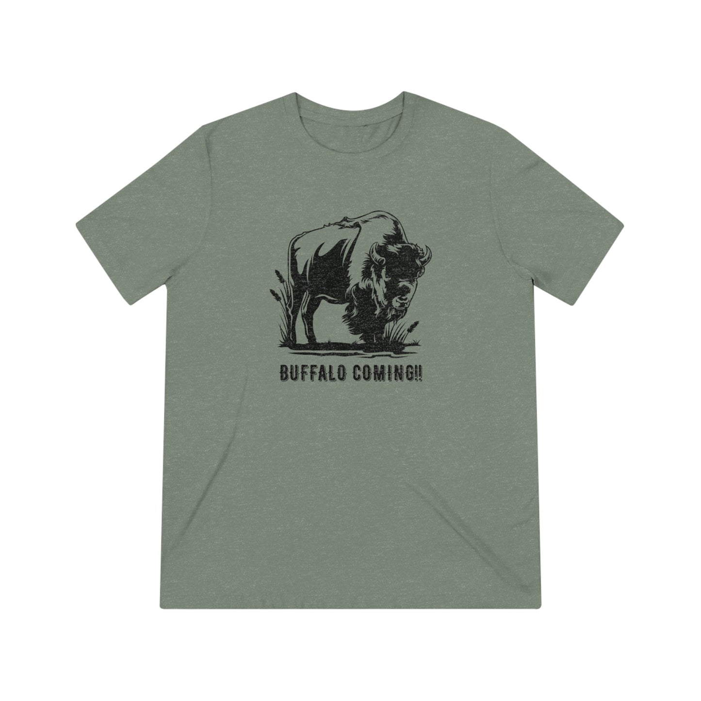 Buffalo Coming!! Triblend Tee