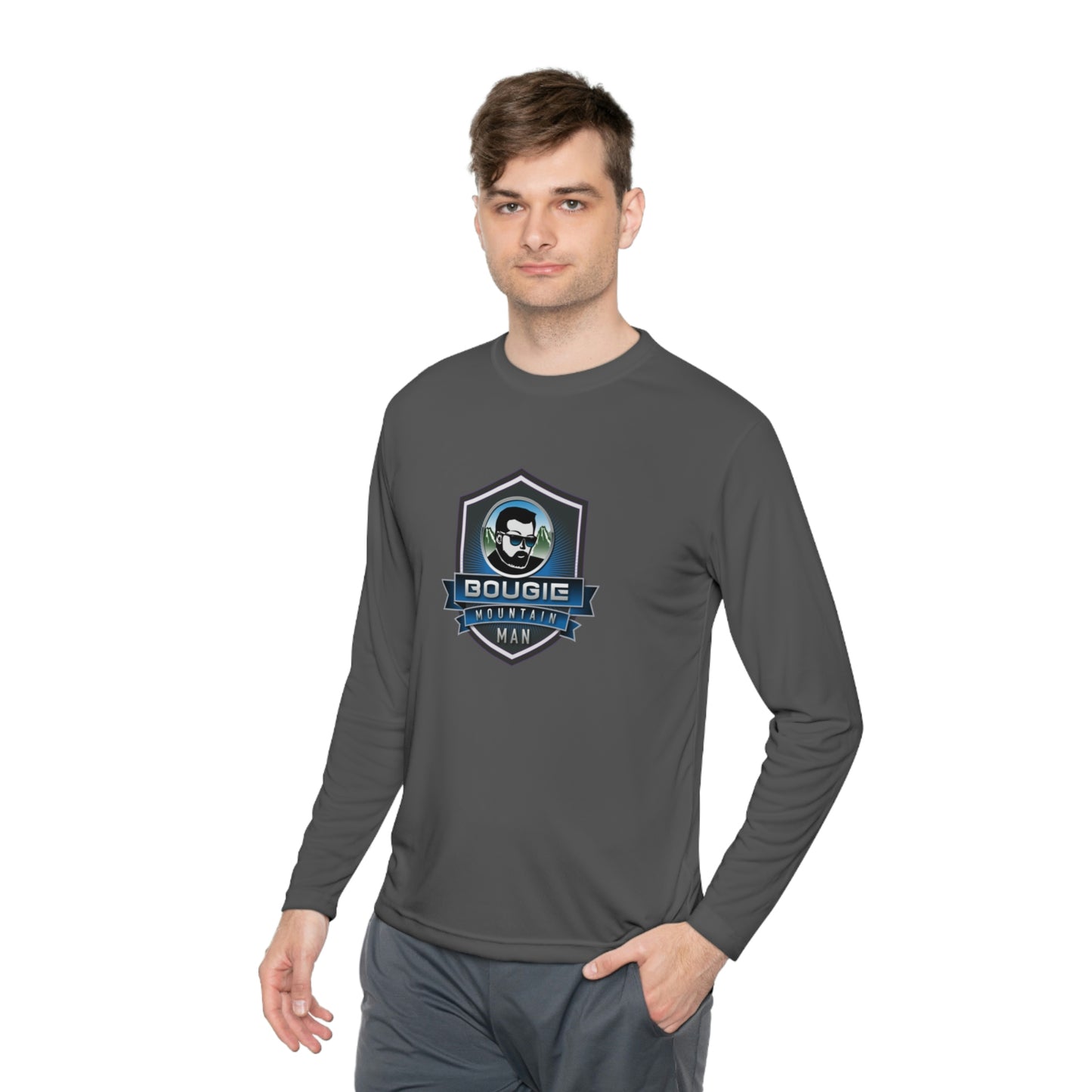 Bougie Mountain Man Long Sleeve Tee