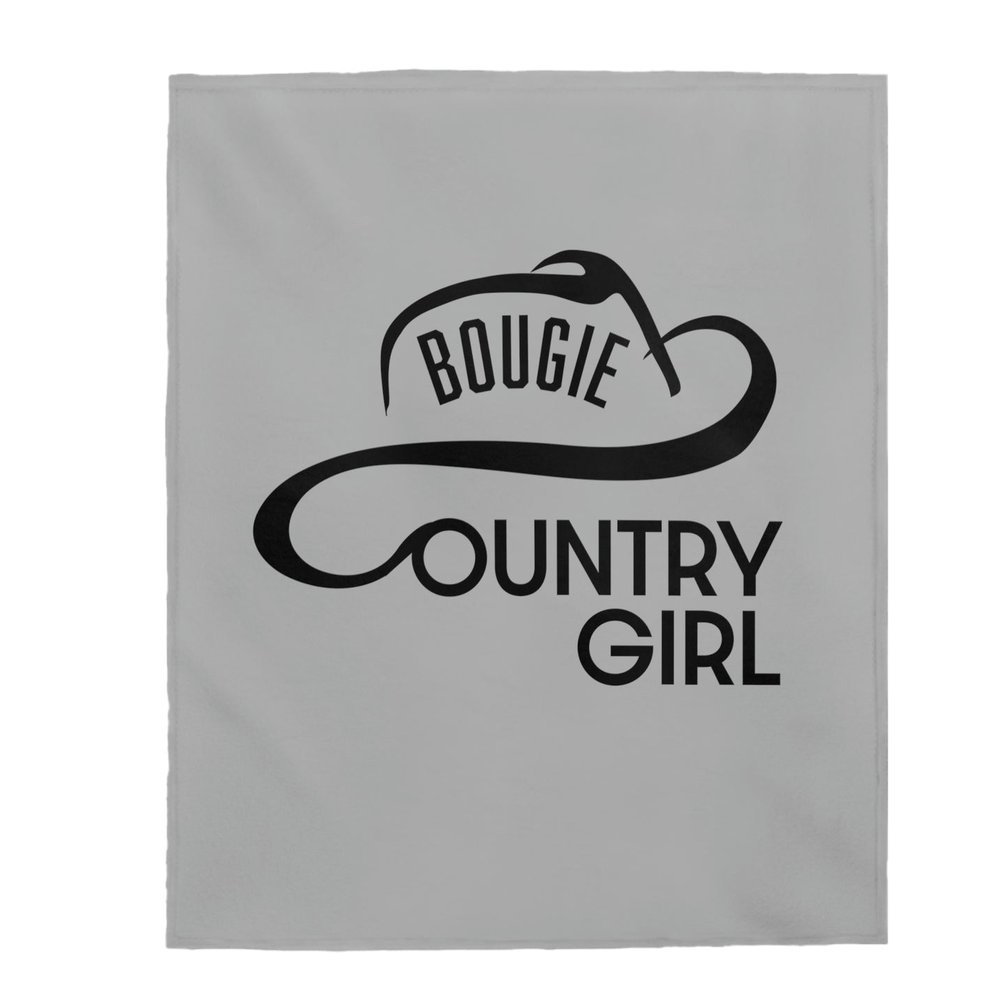 Bougie Country Girl Plush Blanket