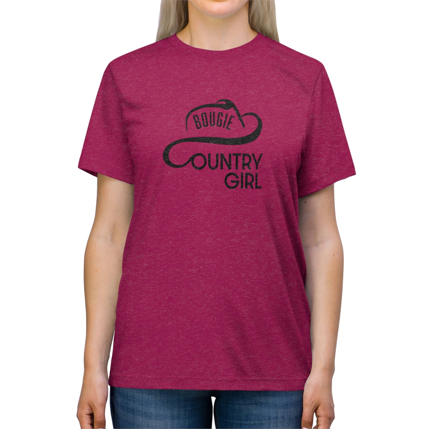 Bougie Country Girl Triblend Tee