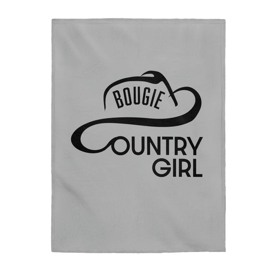Bougie Country Girl Plush Blanket