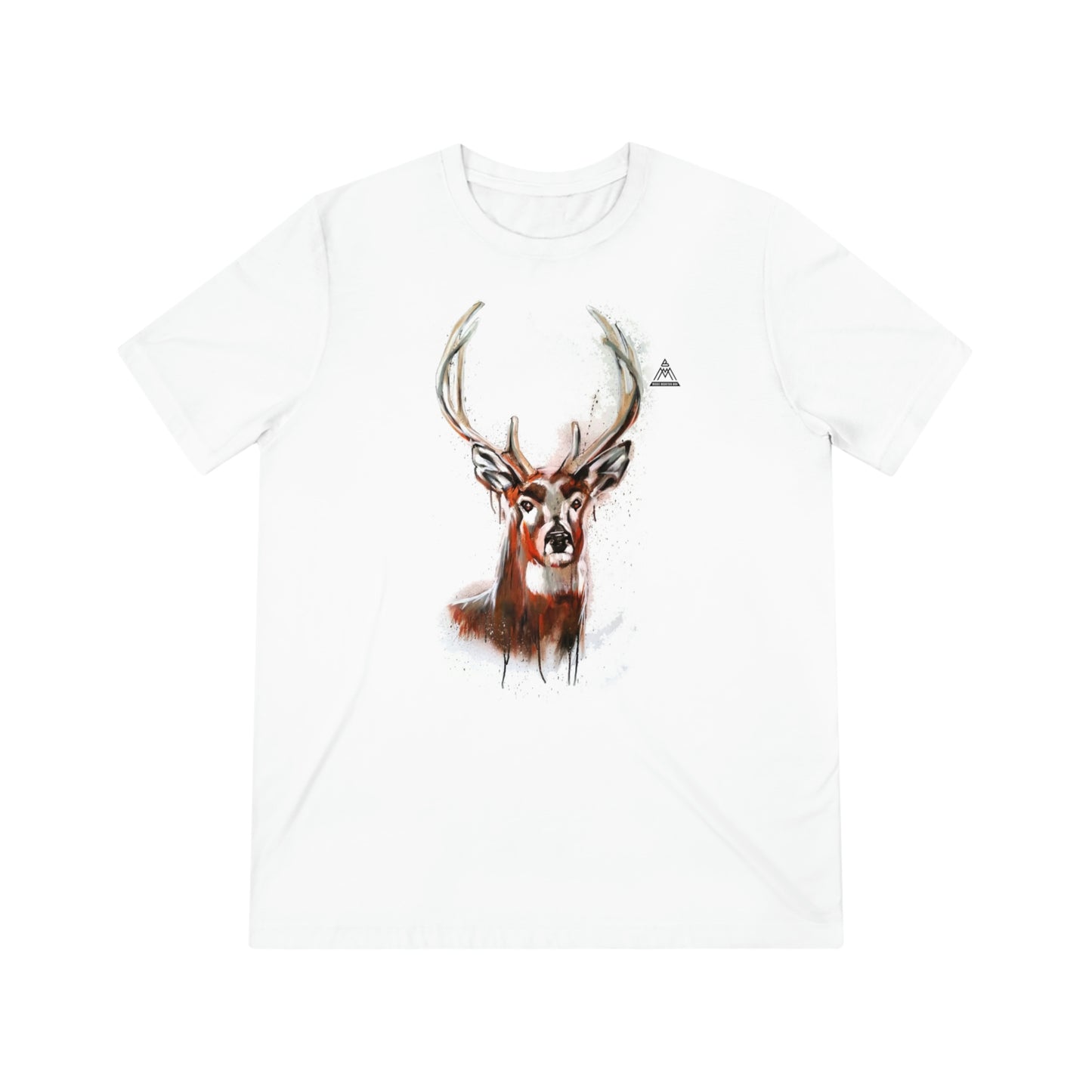 Deer Portrait Triblend Tee