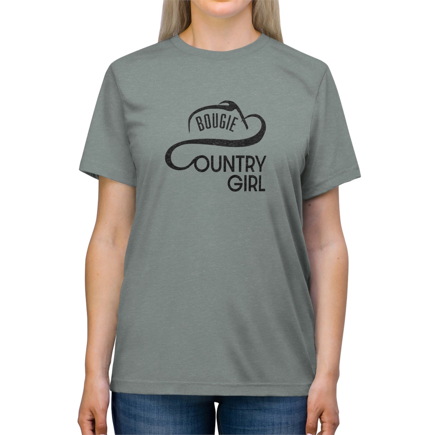 Bougie Country Girl Triblend Tee