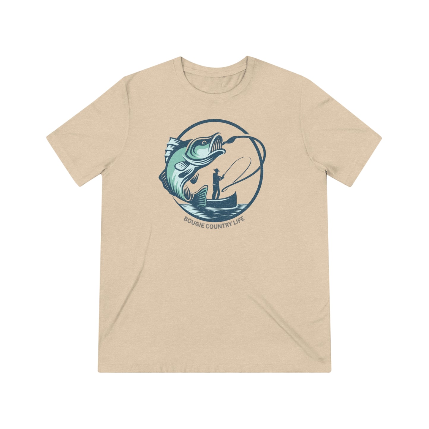 Bougie Country Life (Fish) Triblend Tee