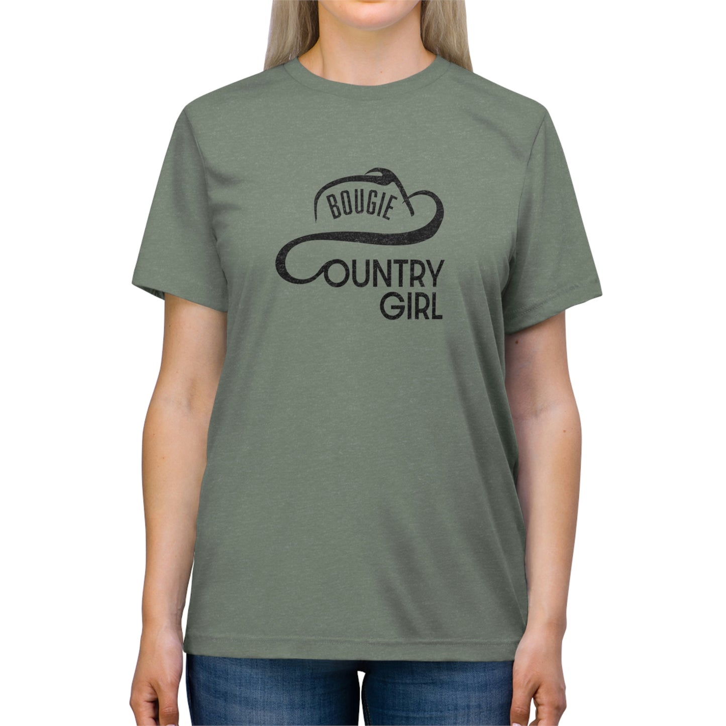Bougie Country Girl Triblend Tee