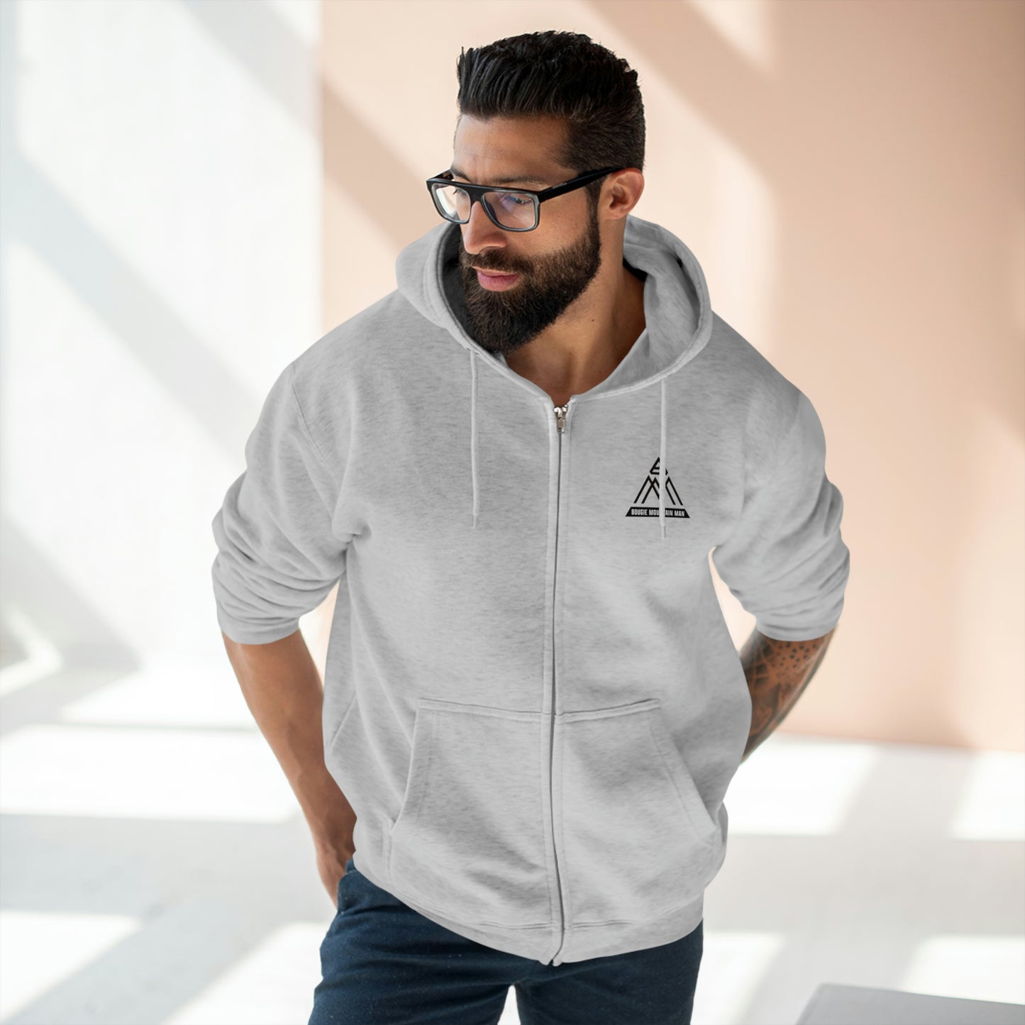 Bougie Mountain Man (Fish Logo) Hoodie