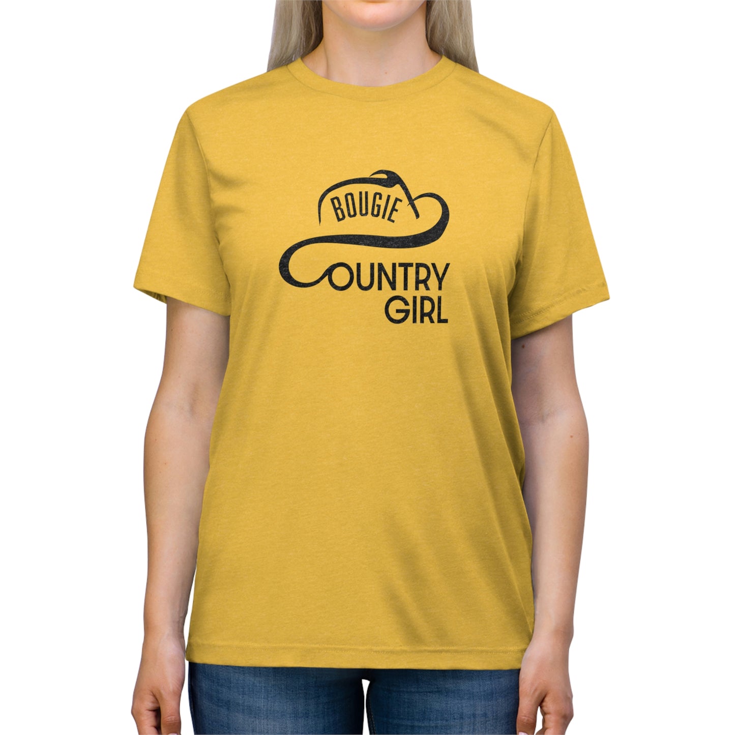 Bougie Country Girl Triblend Tee