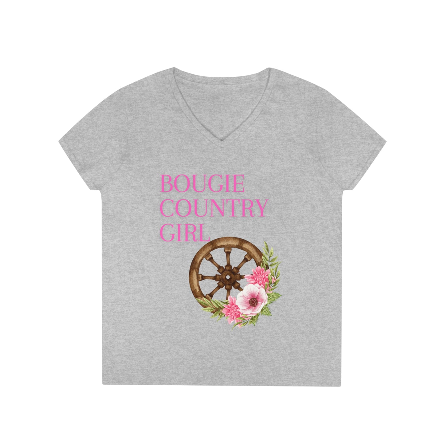 Wagon Wheel V-Neck